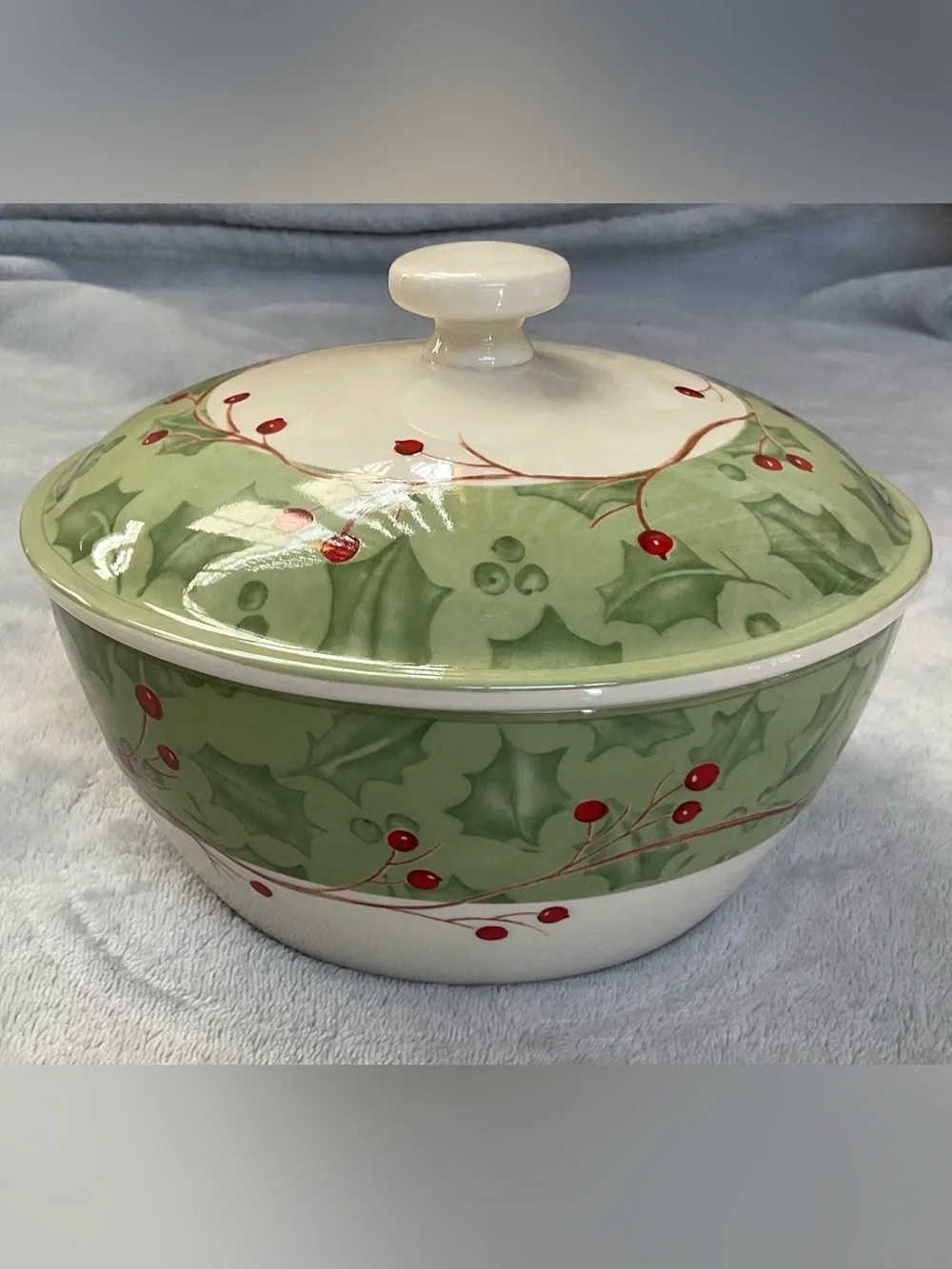 Lenox Holiday Gatherings 1qt Bowl w/Lid